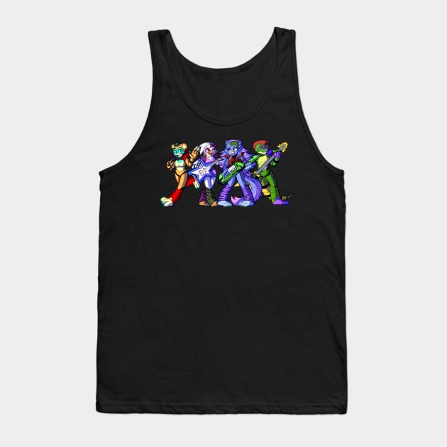 The Glamrock Crew Tank Top by Galacii